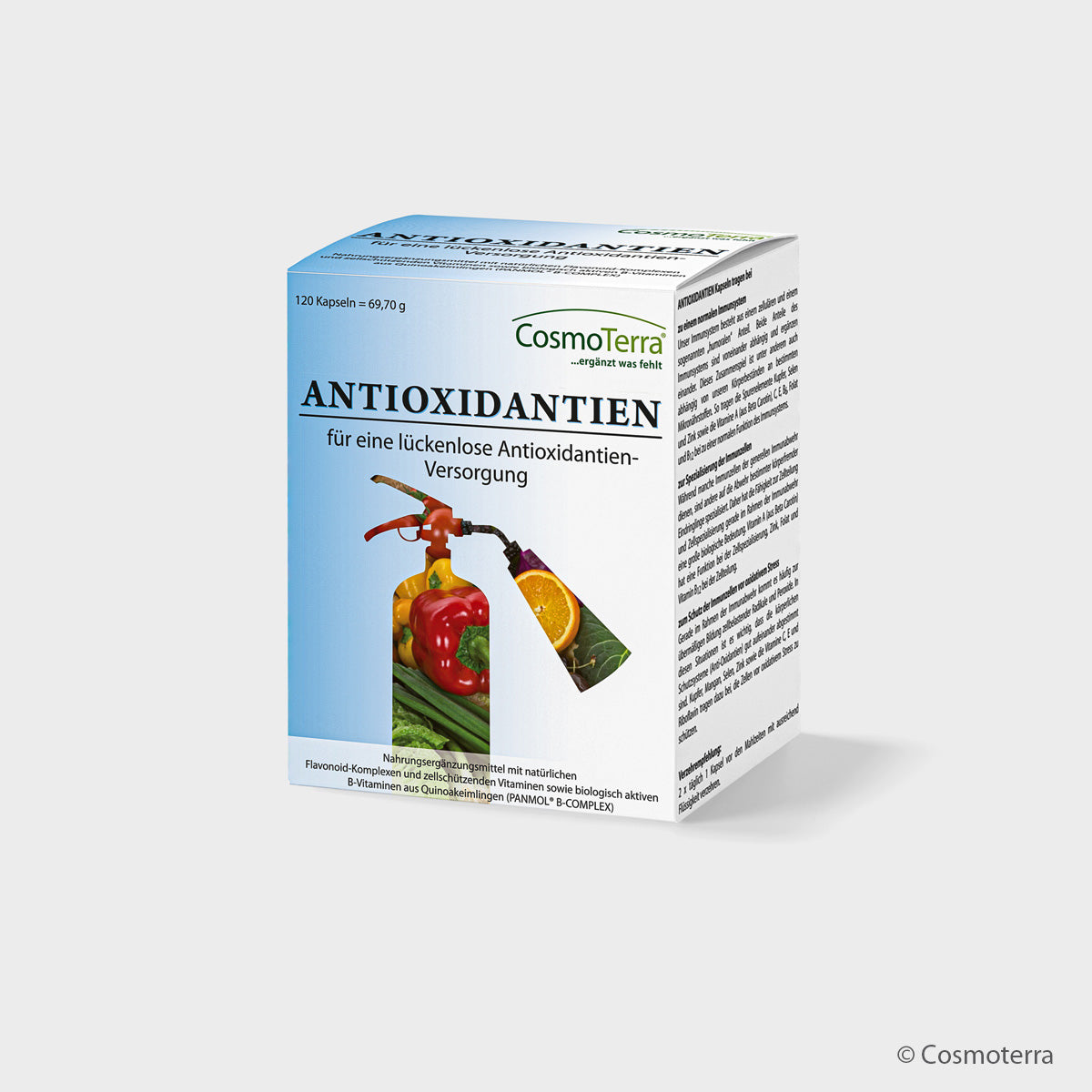 Cosmoterra ANTIOXIDANTIEN – Zellschutz & Immun-Power mit OPC & PANMOL® B-Komplex