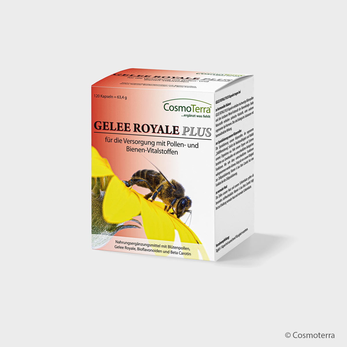 Cosmoterra GELEE ROYALE PLUS für hormonelle Balance (120 Kapseln)