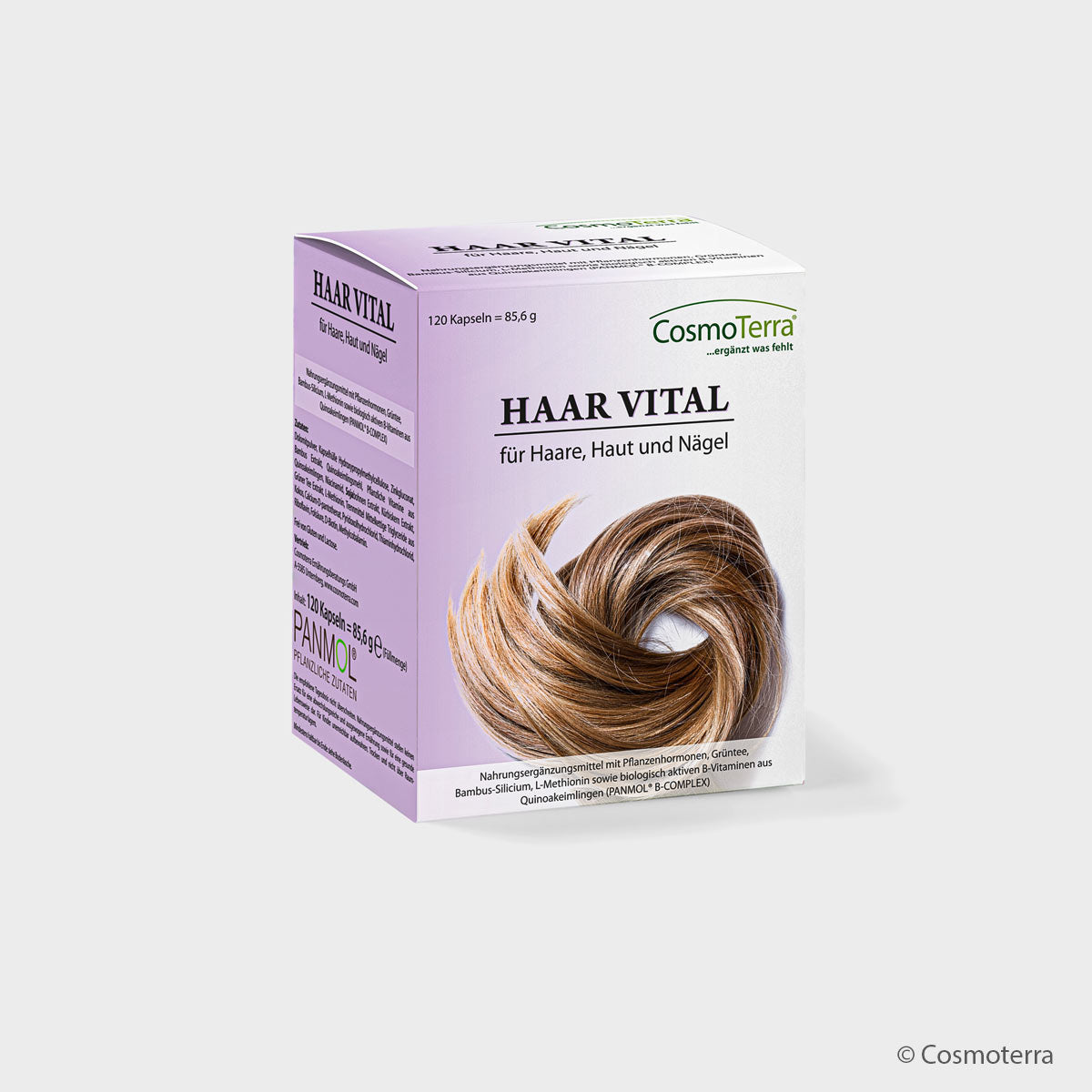 Cosmoterra HAAR VITAL für Haare, Haut & Nägel (120 Kapseln)