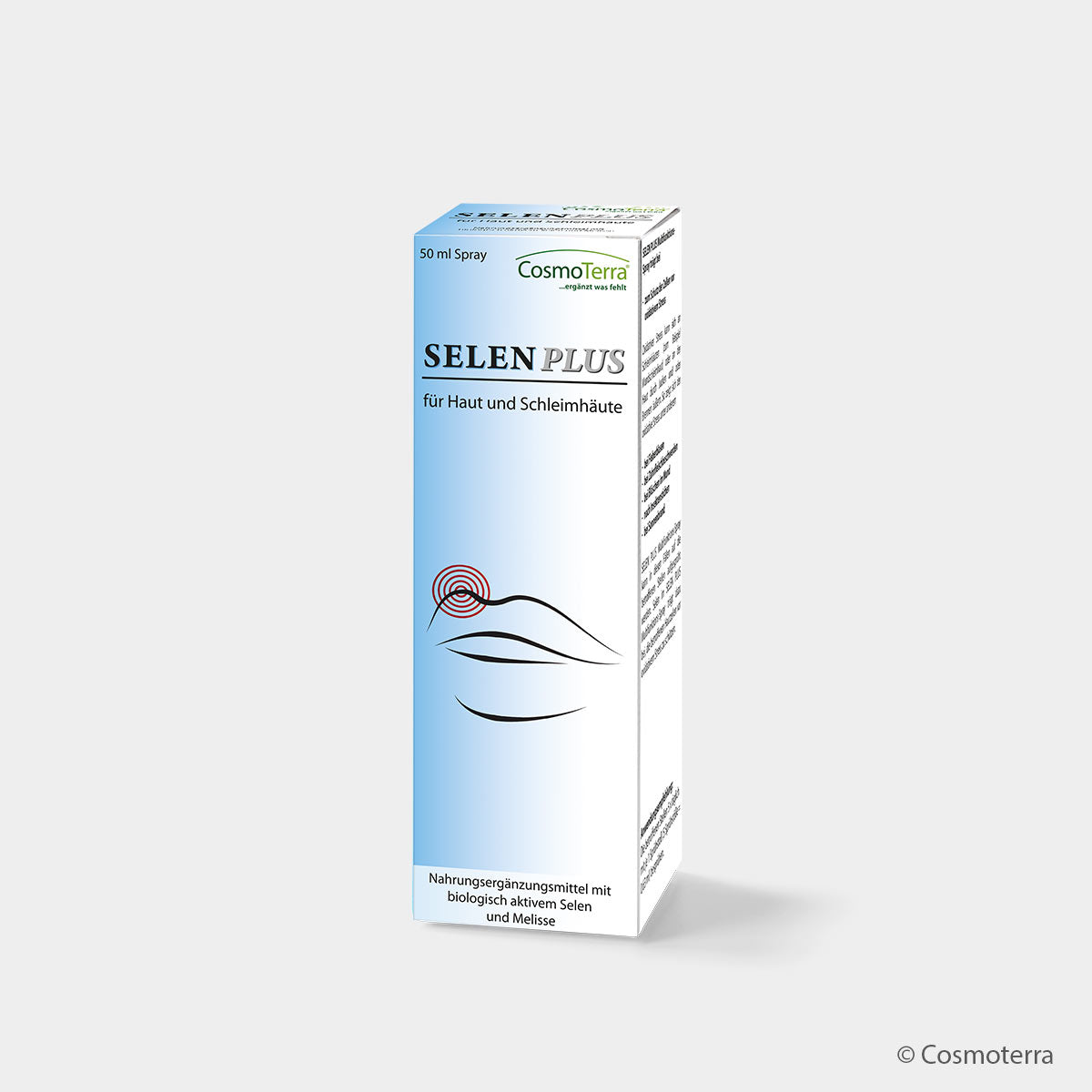 Cosmoterra SELEN PLUS Multifunktions-Spray – Soforthilfe für Haut & Schleimhäute (Flüssigkeit, 50 ml)