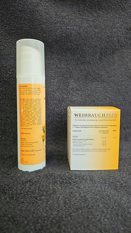 AKTION Weihrauchcreme und Weihrauchkapseln