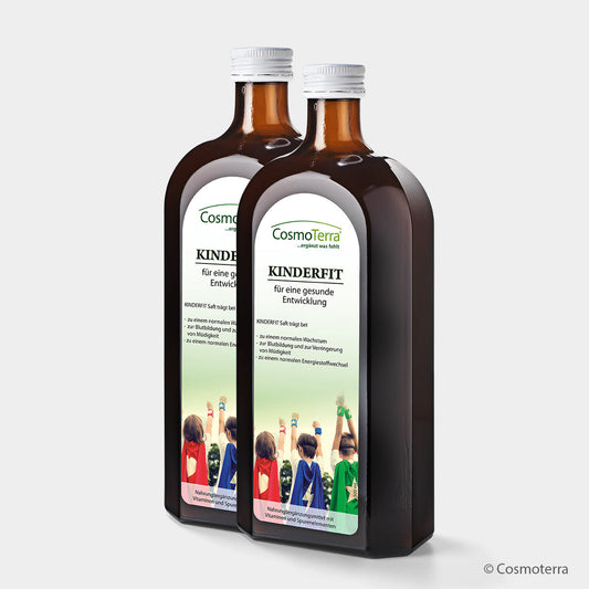 AKTION DOPPELPACK Cosmoterra KINDERFIT Saft
