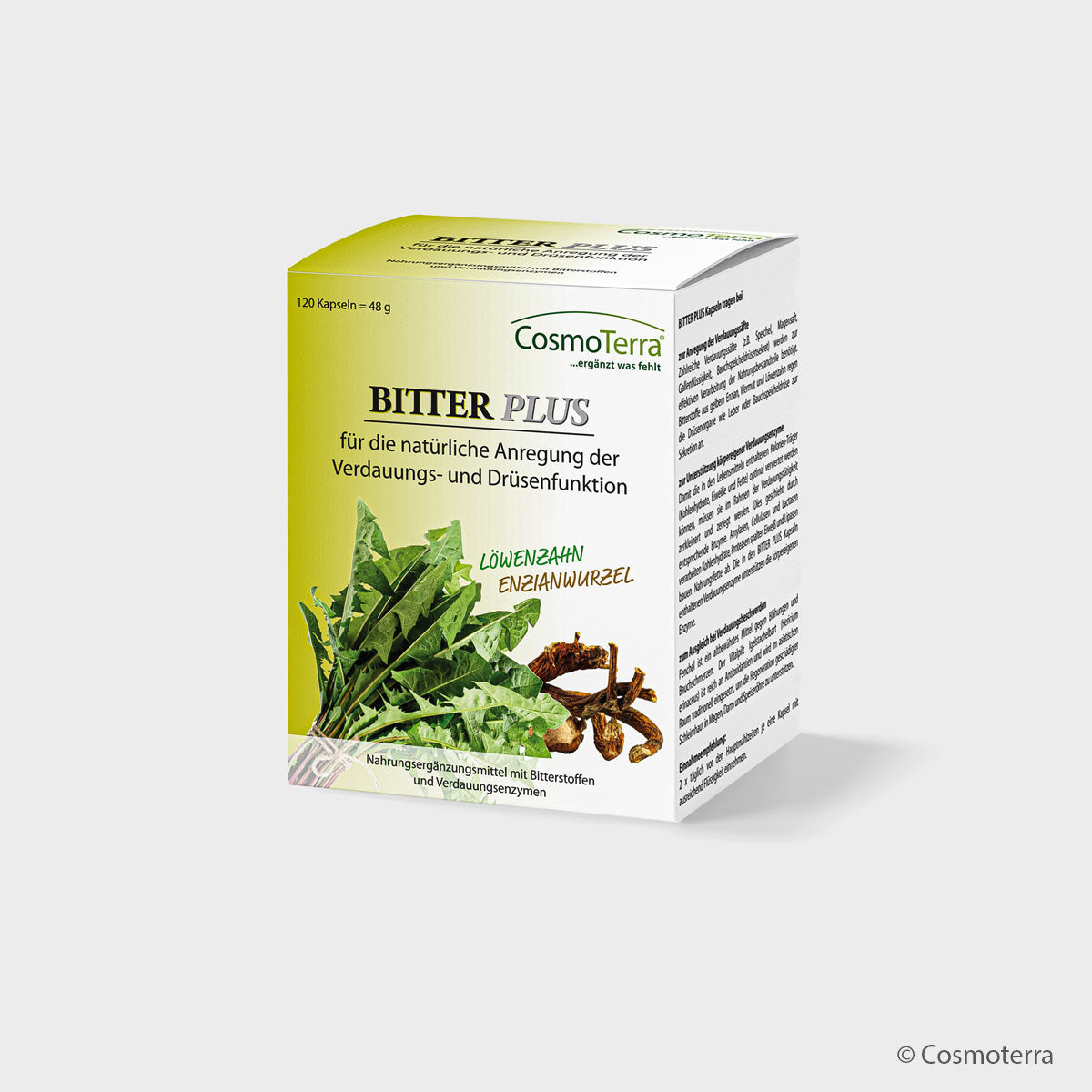 Cosmoterra BITTER PLUS – Natürliche Bitterstoffe & Enzyme für die Verdauung