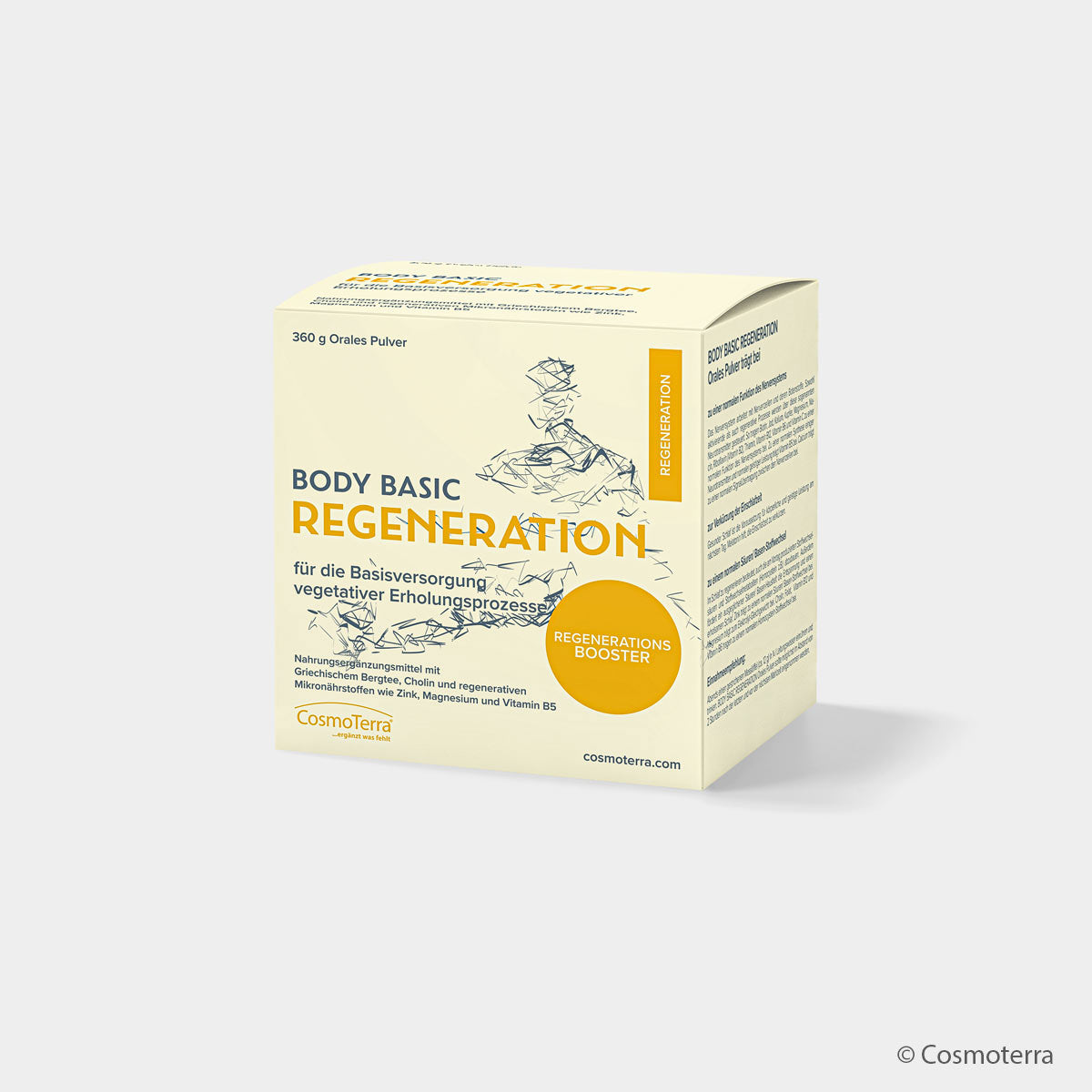 Cosmoterra BODY BASIC REGENERATION Pulver – Schlaf, Nerven & Erholung