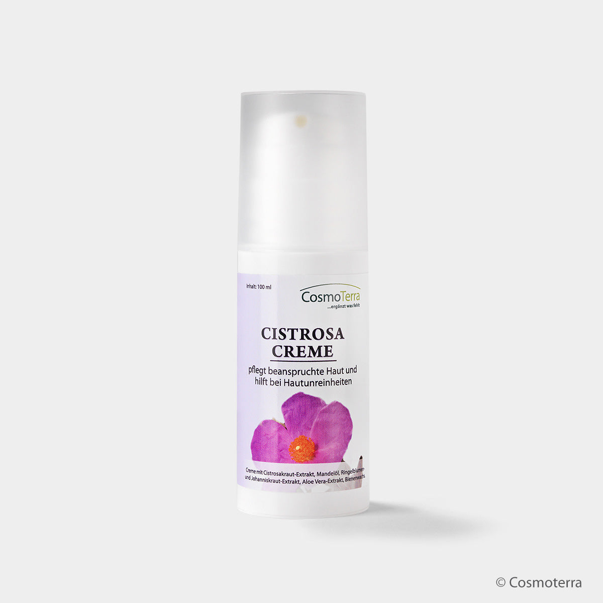 Cosmoterra CISTROSA CREME – Pflege bei Hautunreinheiten & Irritationen