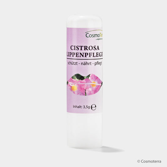 Cosmoterra CISTROSA LIPPENPFLEGE Stift – Schutz & Reparatur bei spröden Lippen