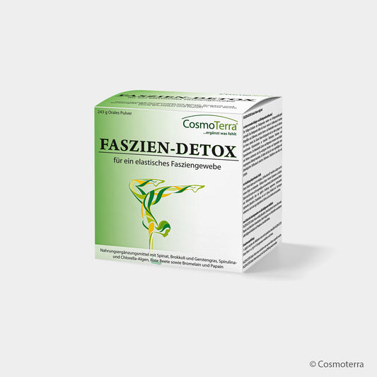 Cosmoterra FASZIEN-DETOX zur Entgiftung & Gewebe-Elastizität (243 g Pulver)