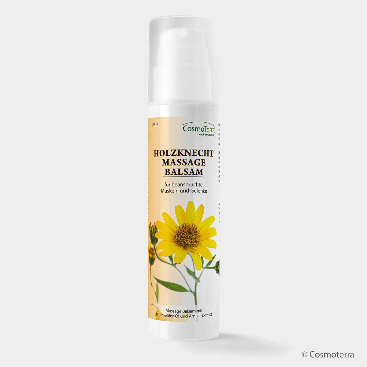 Cosmoterra HOLZKNECHT MASSAGE BALSAM für Muskeln & Gelenke (200 ml Fluid)