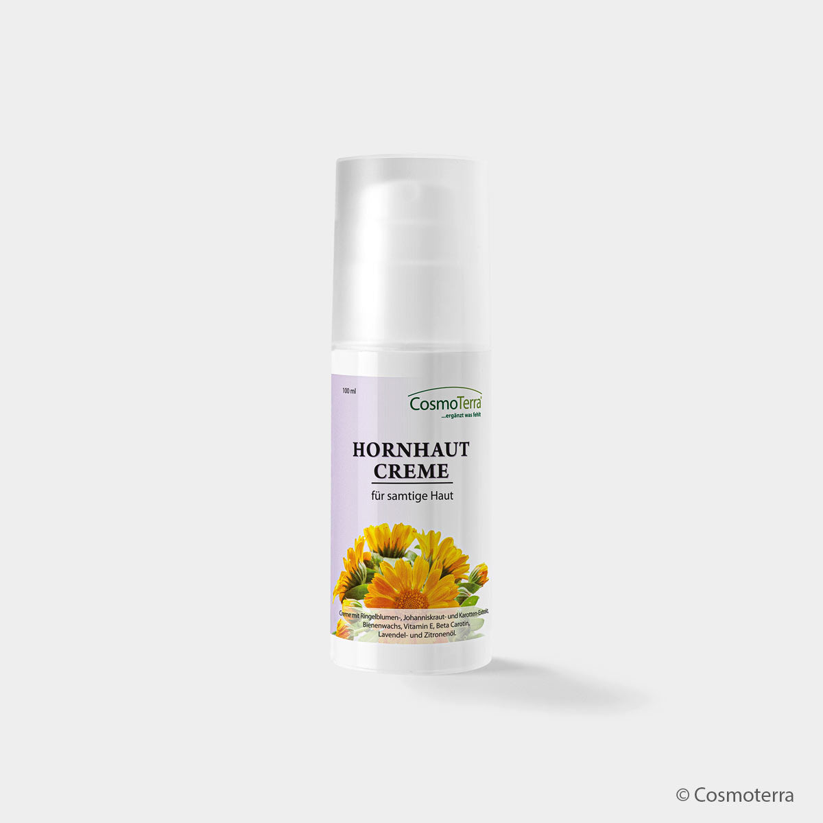 Cosmoterra HORNHAUT CREME für samtig weiche Füße (100 ml Fluid)