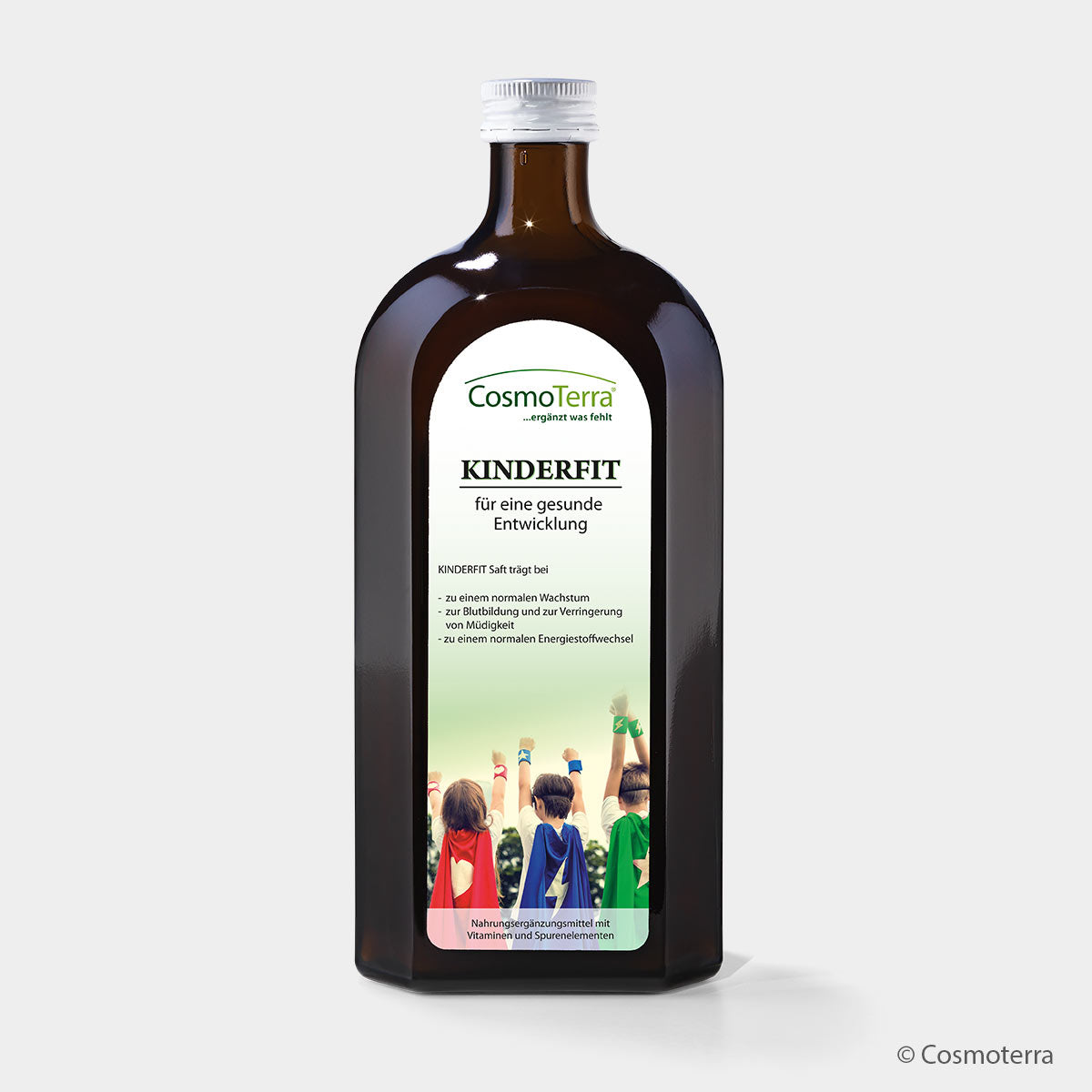 Cosmoterra KINDERFIT Saft für Immunsystem, Wachstum & Vitalität (500 ml Flüssigkeit)