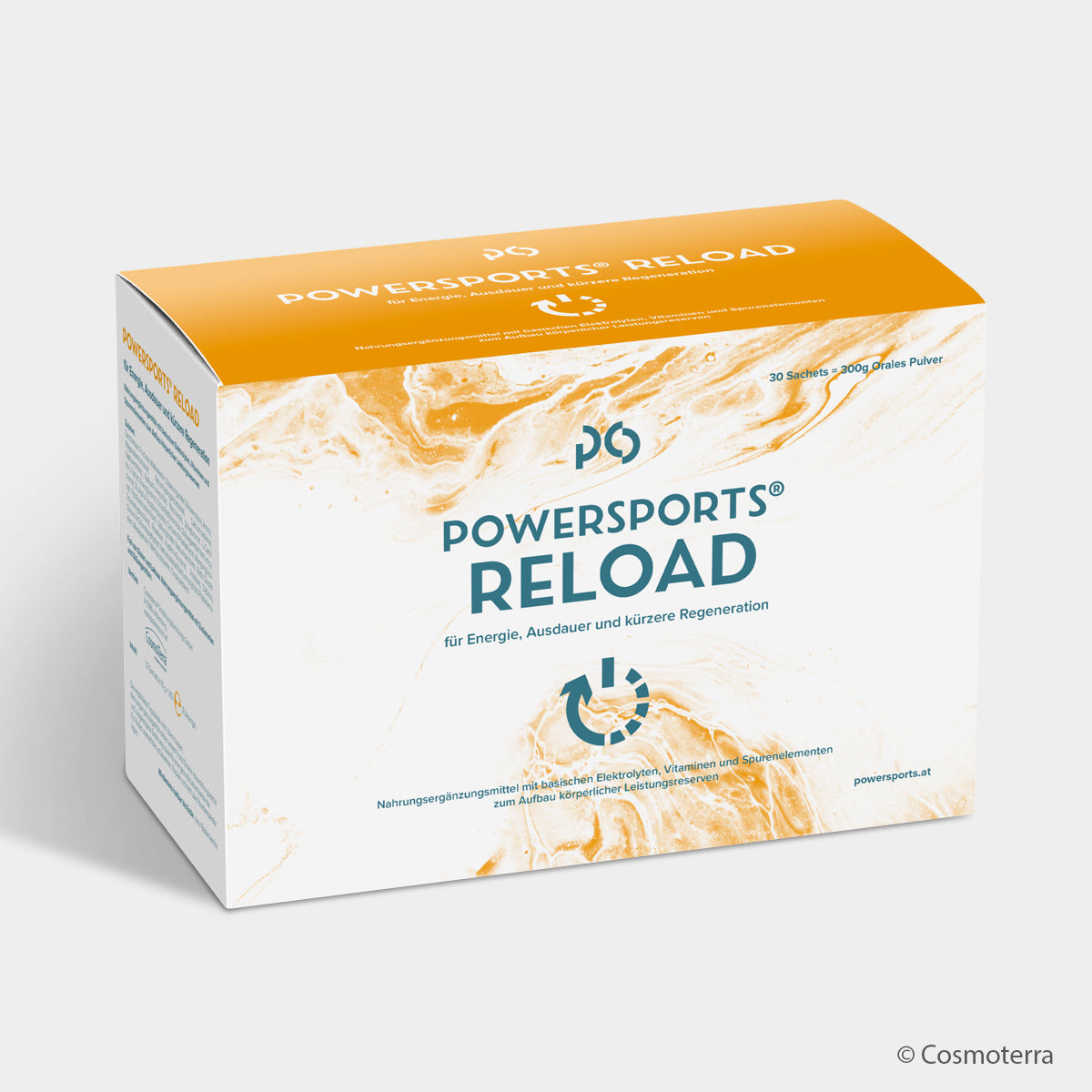 AKTION DOPPELPACK Cosmoterra POWERSPORTS® RELOAD – Regeneration & Energie (30 Sachets)