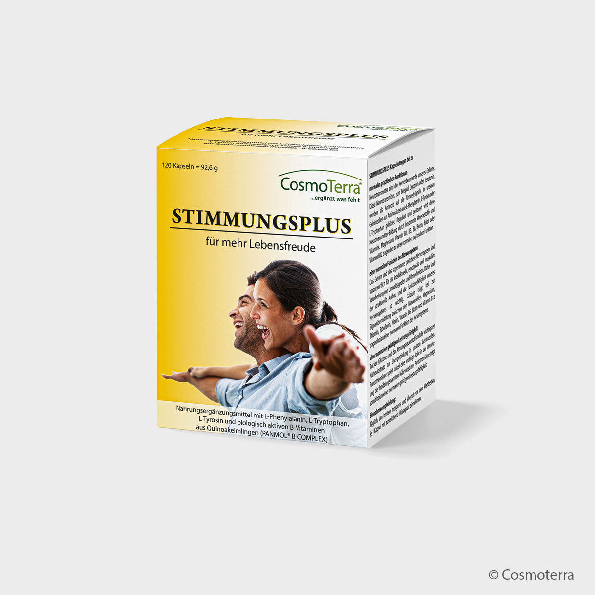 Cosmoterra STIMMUNGSPLUS – Natürliche Lebensfreude & Balance (Kapseln, 120 Stk.)